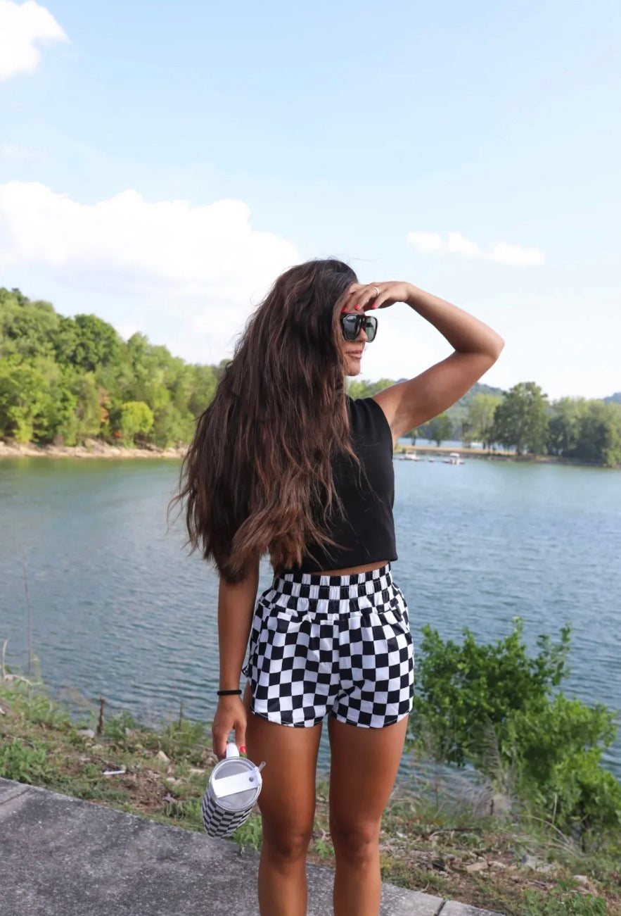 Checkerboard Shorts