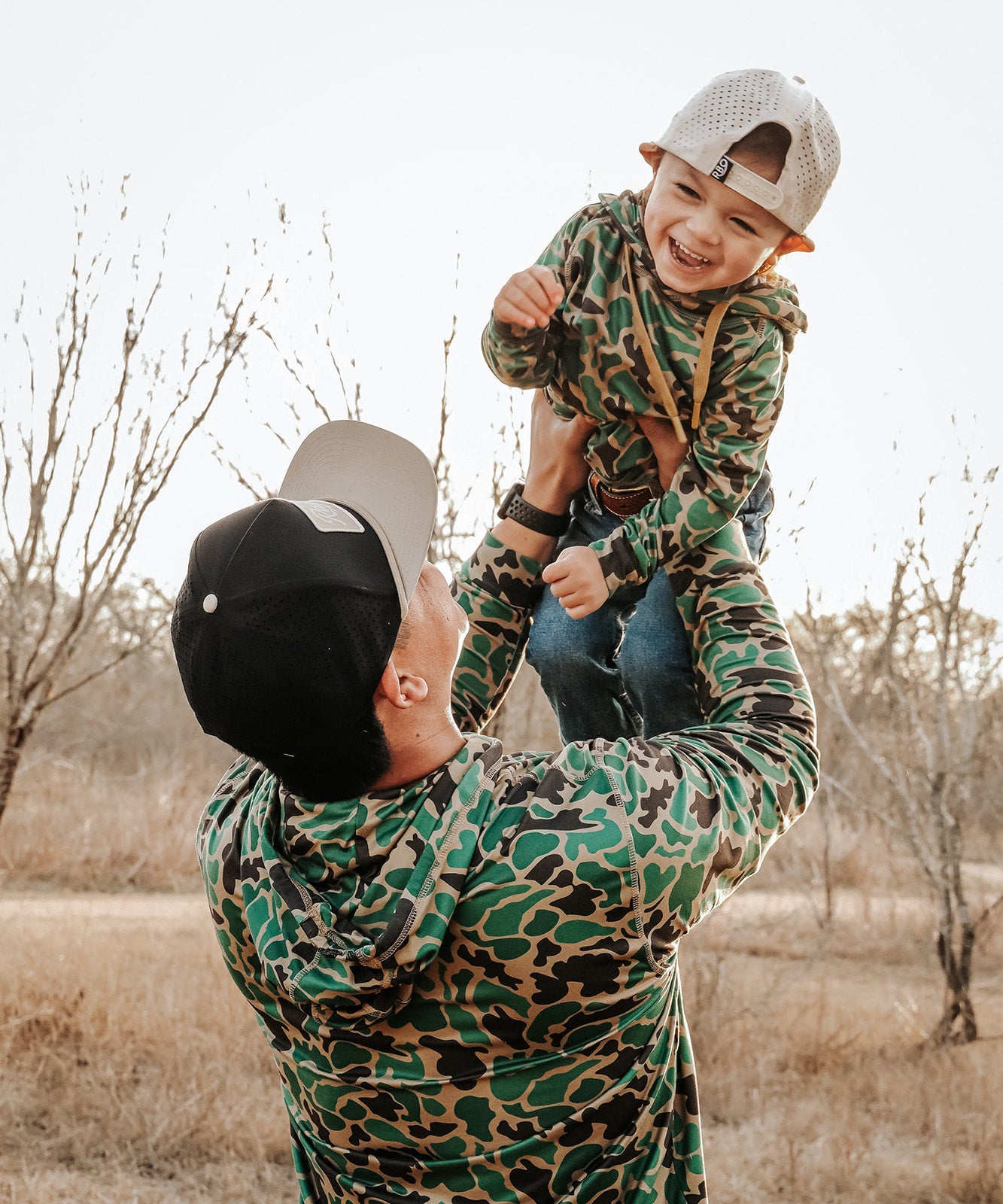 Father and Son Bundle - Performance Pullover - The Hillside Camo