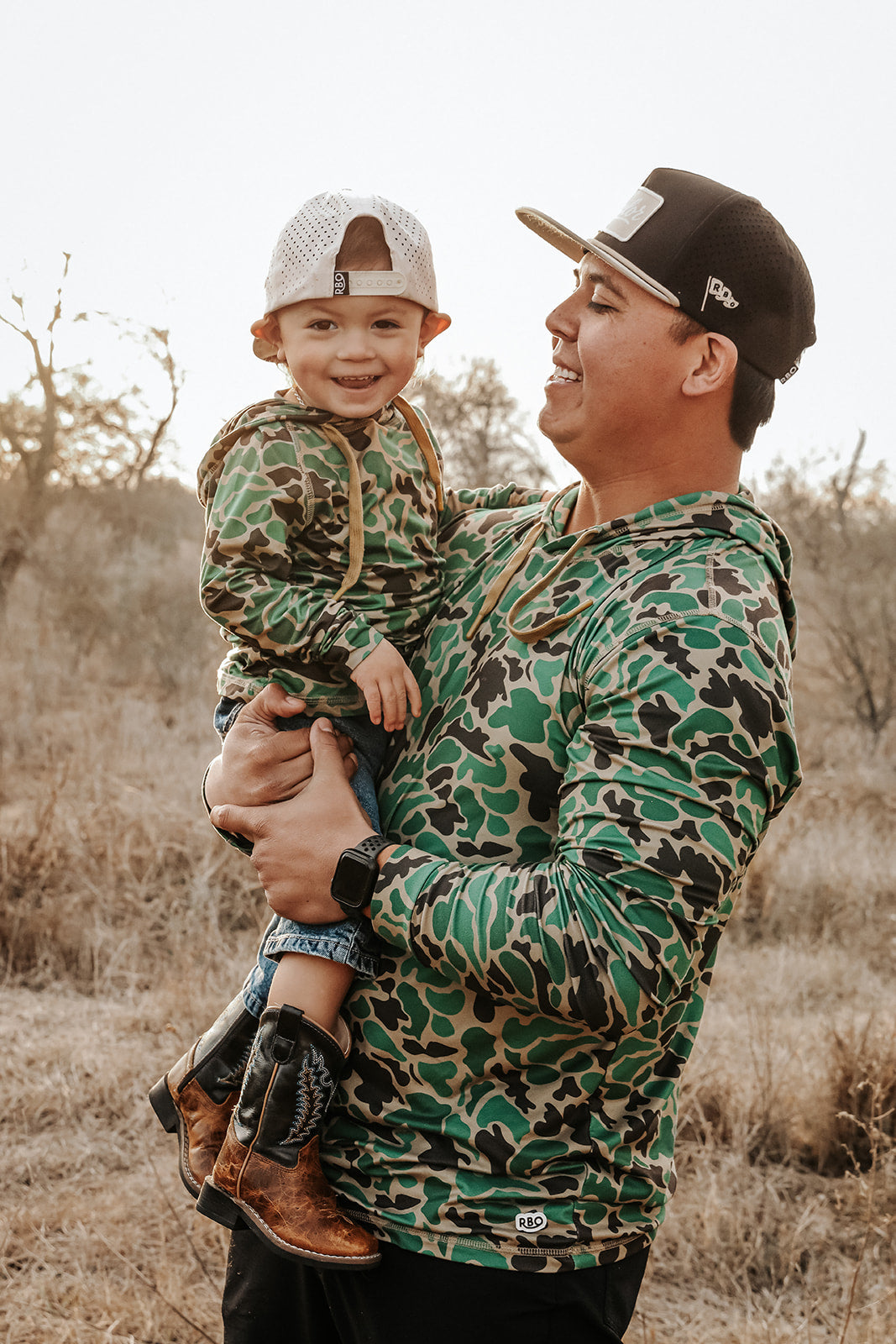 Father and Son Bundle - Performance Pullover - The Hillside Camo