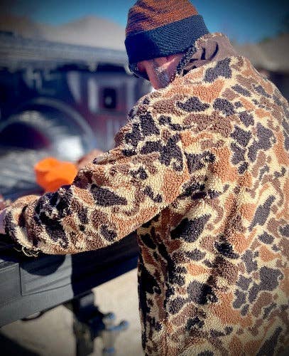 Full Zip Ultra Quiet OSC Sherpa Fleece Jacket