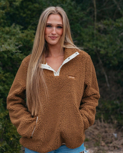 Coyote Sherpa Pullover
