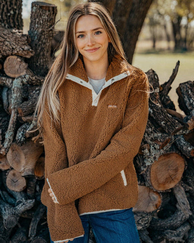 Coyote Sherpa Pullover