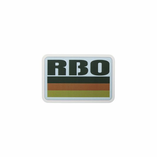 RBO Striped Sticker