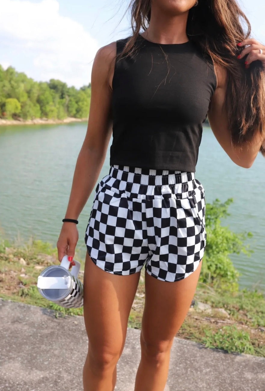 Checkerboard Shorts