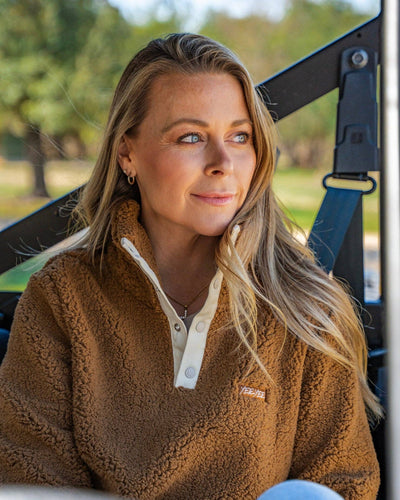 Coyote Sherpa Pullover