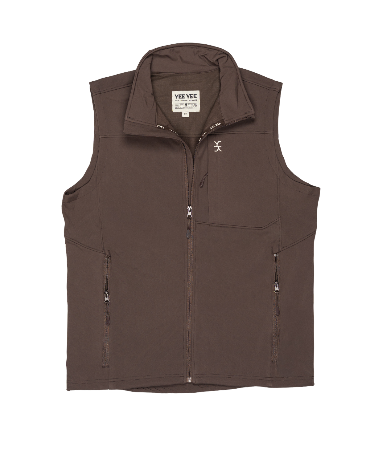 Chocolate Softshell Vest